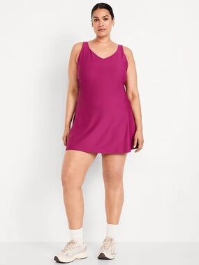 Old Navy Magenta Athletic Dress